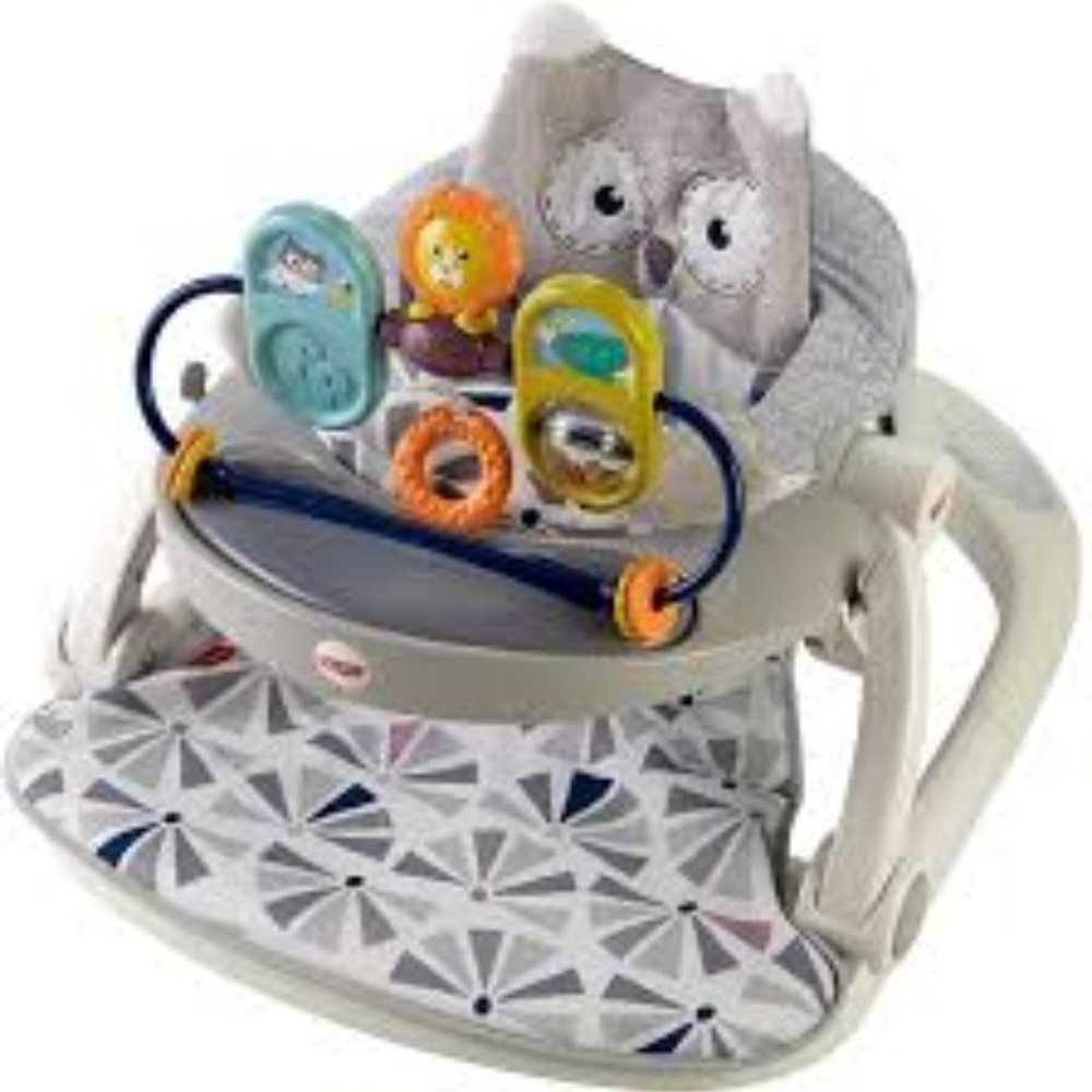 Fisher-Price Baby Owl Sit-Me-Up Floor Seat